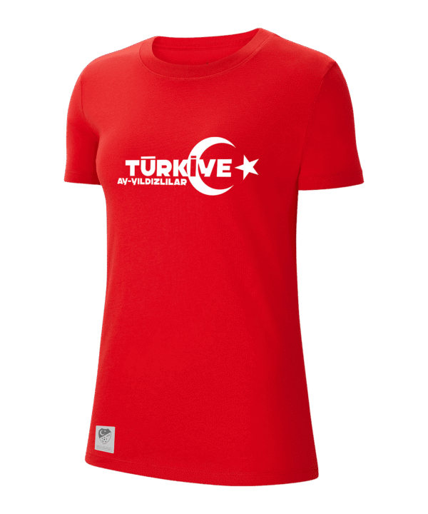 Nike TFF T-Shirt Damen Rot