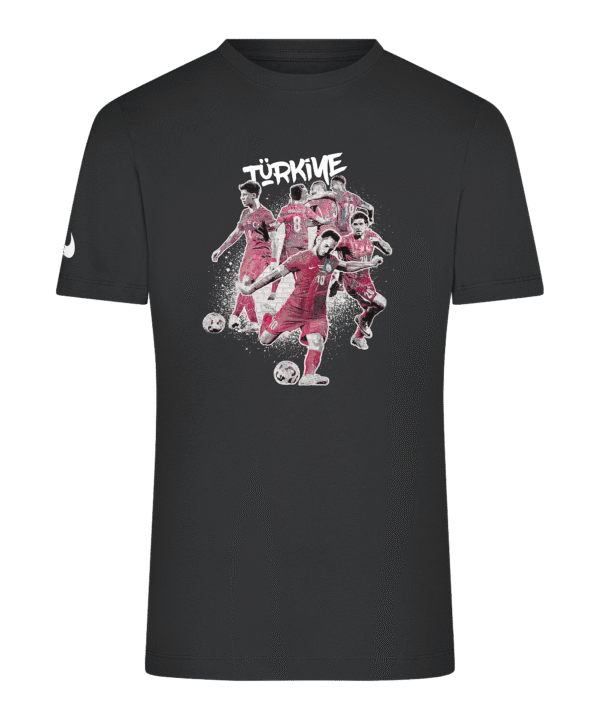 Nike TFF Türkei TFF Team Proud T-Shirt Kids Schwarz F10proud
