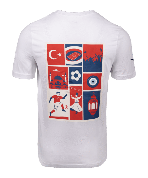 Nike TFF Türkei Collage T-Shirt Weiß Ftffcz0881collageweiss