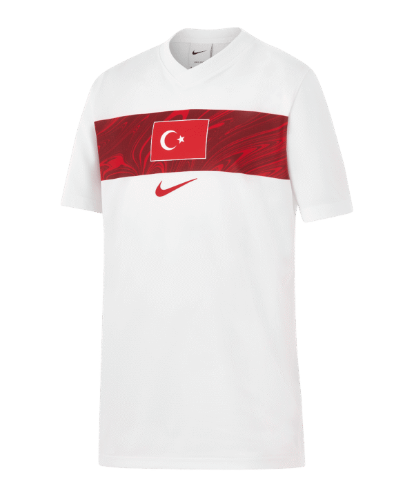 Nike TFF Türkei Fan Trikot Away WM 2026 Kids Weiß F100