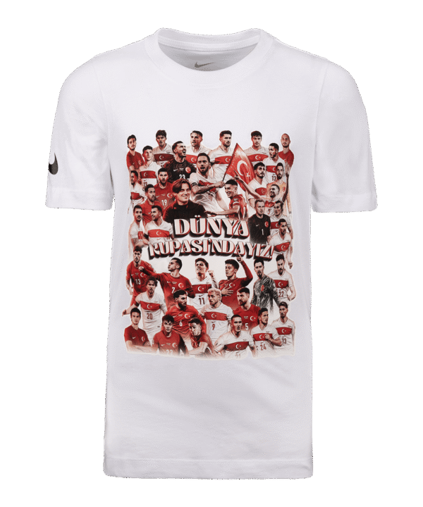 Nike TFF Türkei Unity T-Shirt Kids Weiß Ftffcz0909unityweiss
