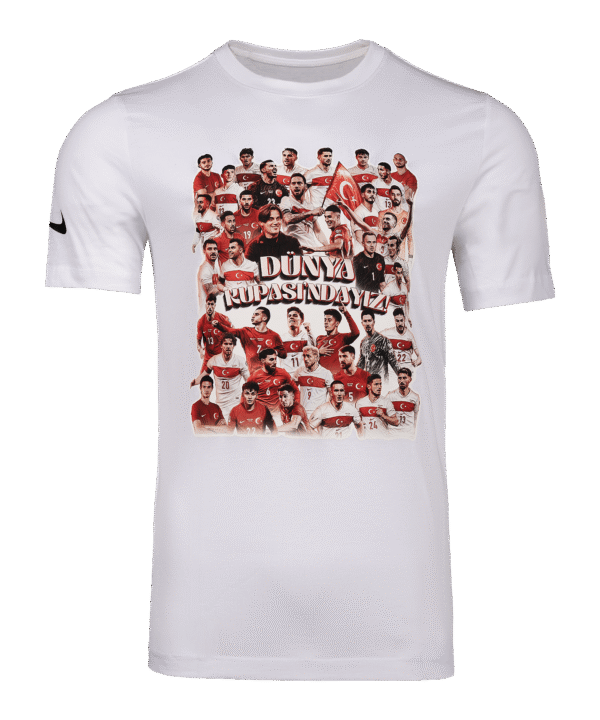 Nike TFF Türkei Unity T-Shirt Weiß Ftffcz0881unity