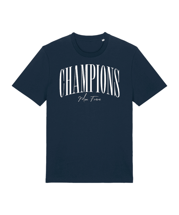 Paris Saint-Germain Champions Mon Frere T-Shirt Blau