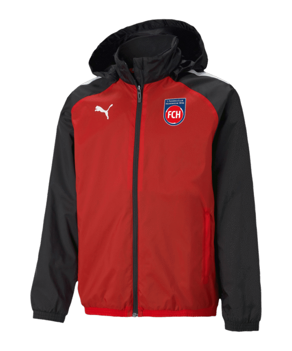 PUMA 1. FC Heidenheim Allwetterjacke Rot F01