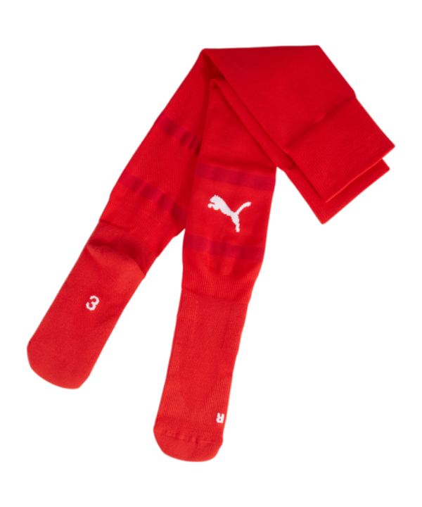 PUMA 1. FC Heidenheim Stutzen Home 2024/2025 Rot F01
