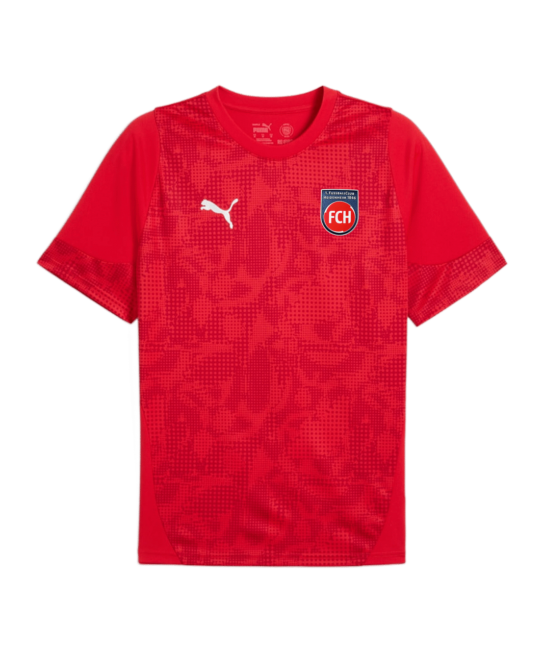 PUMA 1.FC Heidenheim Trainingshirt Rot F01