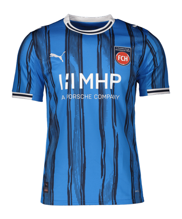 PUMA 1. FC Heidenheim Trikot Away 2025/2026 Kids Blau F02