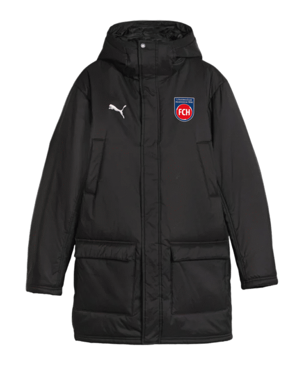 PUMA 1. FC Heidenheim Winterjacke Schwarz F03