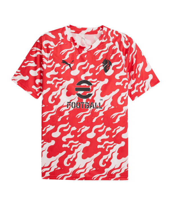 PUMA AC Mailand Warm Up Trikot Weiß F02