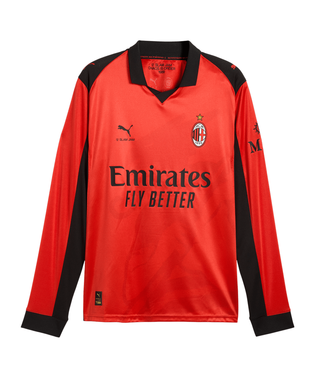 PUMA AC Mailand x Slam Jam Trikot Rot F02