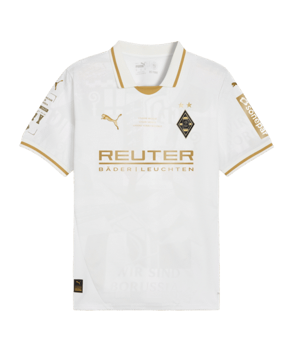 PUMA Borussia Mönchengladbach Special Edition Trikot 2025/2026 Kids Weiß F01