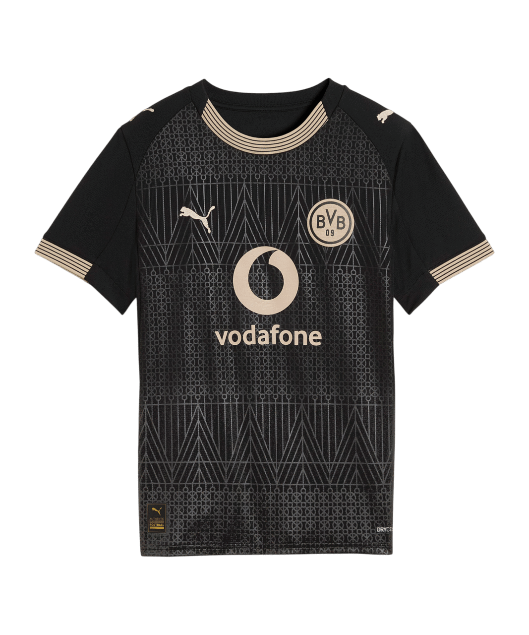 PUMA Borussia Dortmund Rote Erde Trikot 2025/2026 Kids Schwarz F23