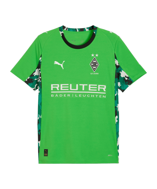 PUMA Borussia Mönchengladbach Trikot Away 2025/2026 Grün F02