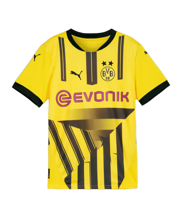 PUMA BVB Dortmund Trikot Cup 2024/2025 Kids Gelb F01