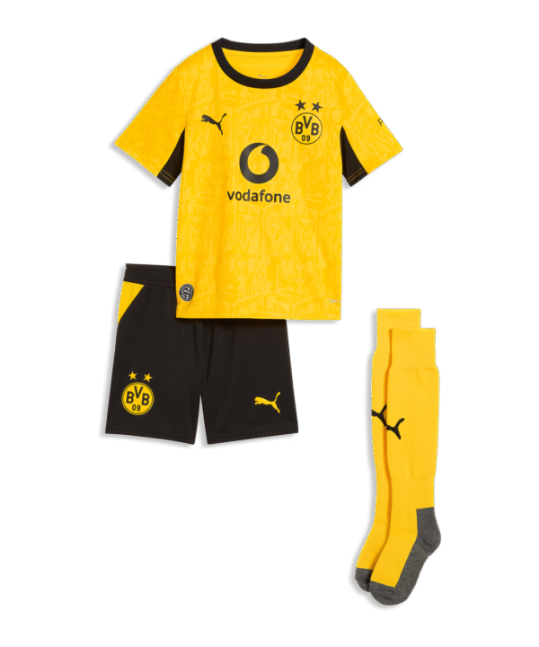 PUMA Borussia Dortmund Trikot Set Home 2026/2027 Kinder Gelb F01
