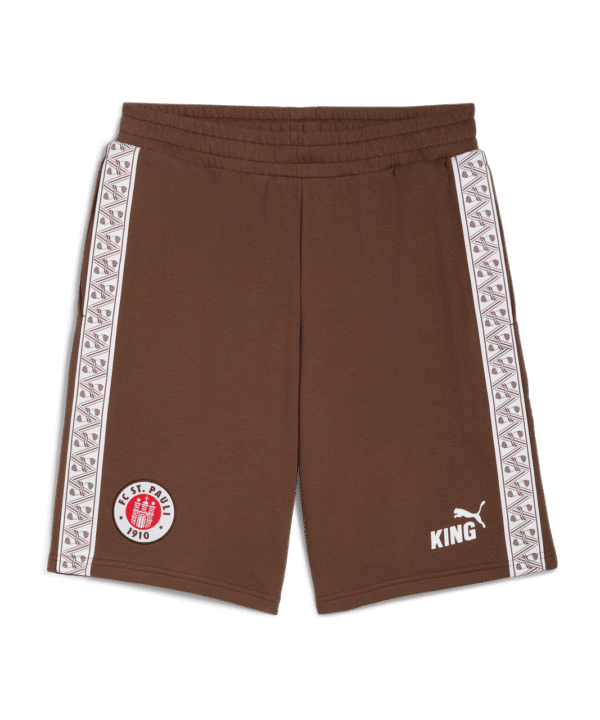 PUMA FC St. Pauli King Sweat Short Braun F01