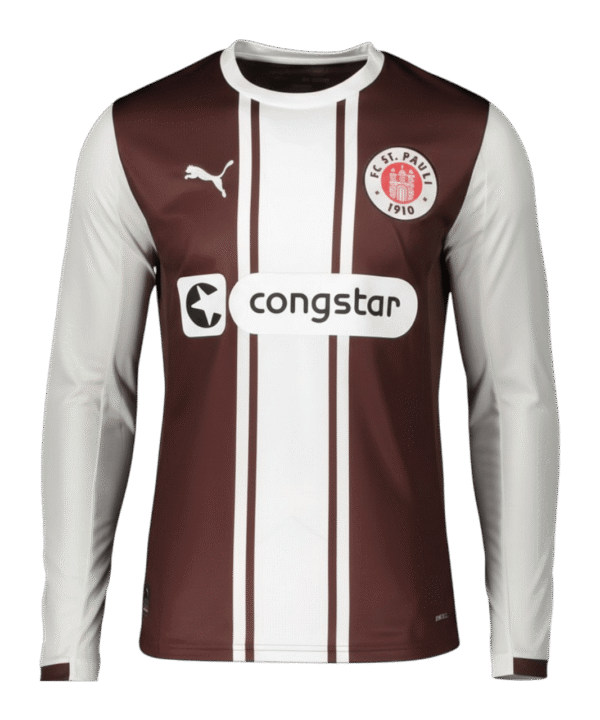 PUMA FC St. Pauli Trikot Langarm Sonder 2026/2027 Braun F01