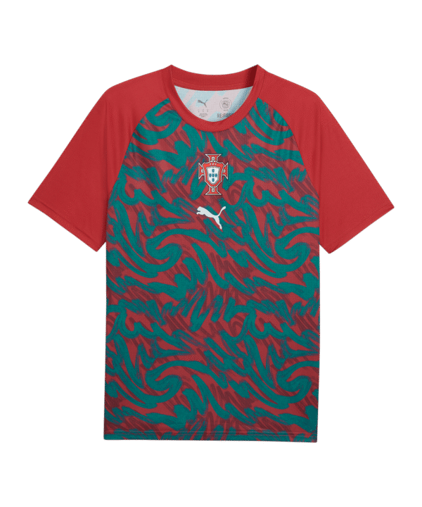 PUMA FPF Portugal Prematch T-Shirt WM 2026 Rot F37