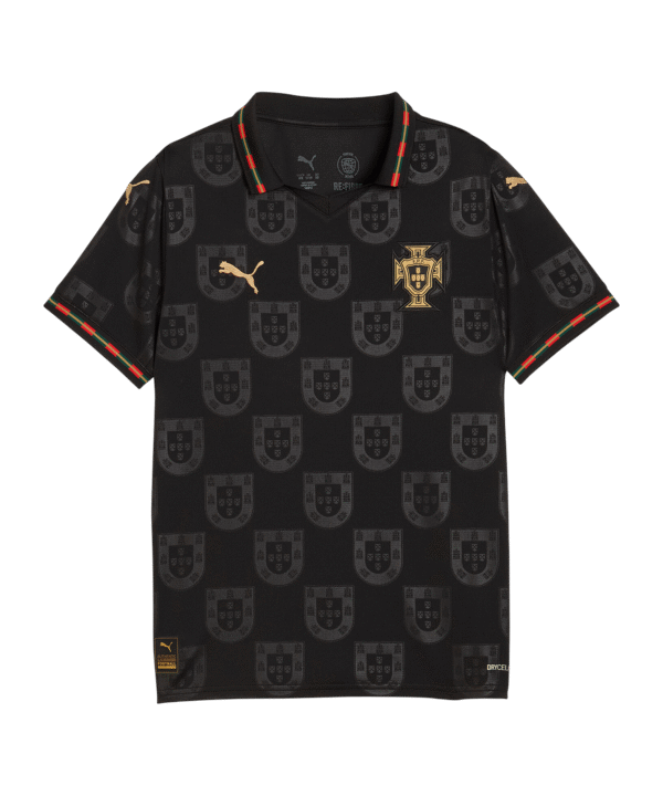 PUMA FPF Portugal FPF SE Replica Trikot Kids Schwarz F19