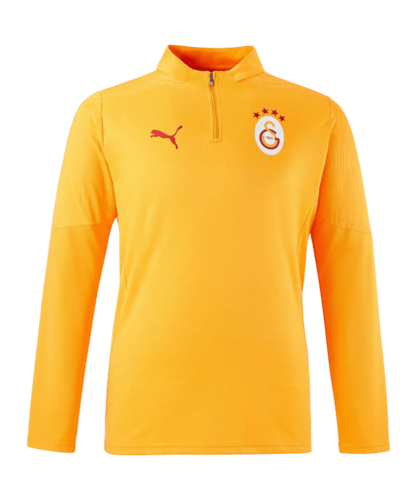 PUMA Galatasaray Istanbul 1/4 Training Zip Top Sweatshirt Gelb F202