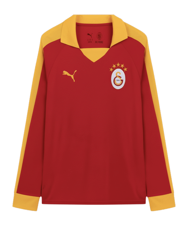 PUMA Galatasaray Istanbul T7 Trikot Langarm Rot F80