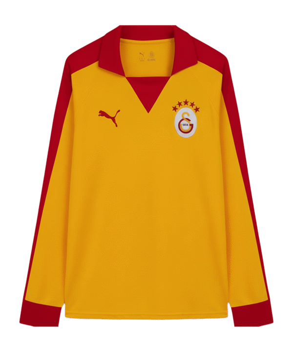 PUMA Galatasaray Istanbul T7 Trikot Langarm Gelb F81