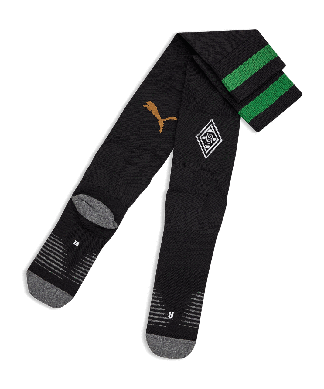 PUMA Borussia Mönchengladbach Strumpfstutzen Away 2026/2027 Schwarz F02