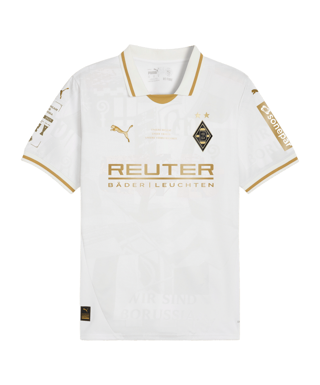 PUMA Borussia Mönchengladbach Special Edition Replica Trikot Weiß F01