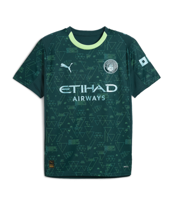 PUMA Manchester City 4Th Replica Trikot Grün F04
