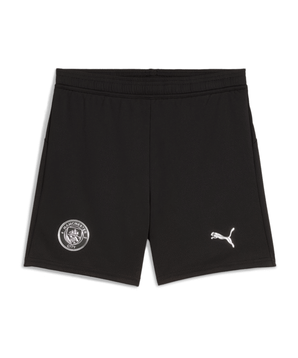 PUMA Manchester City Short 2025/2026 Kids Schwarz F02
