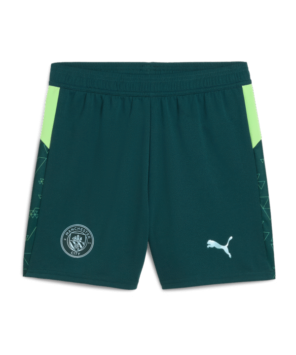 PUMA Manchester City Replica Short Kids Grün F04