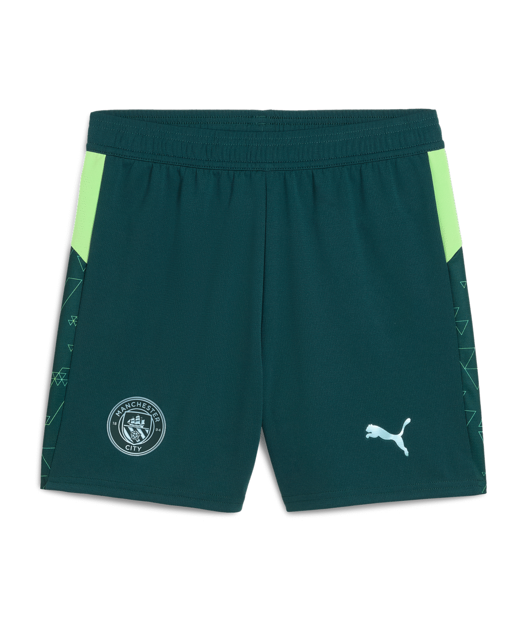 PUMA Manchester City Replica Short Kids Grün F04