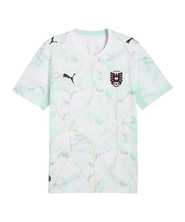 PUMA ÖFB Österreich Trikot Away WM 2026 Kids Weiß F02