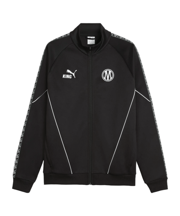 PUMA Olympique Marseille KING Anthem Jacke Schwarz F30