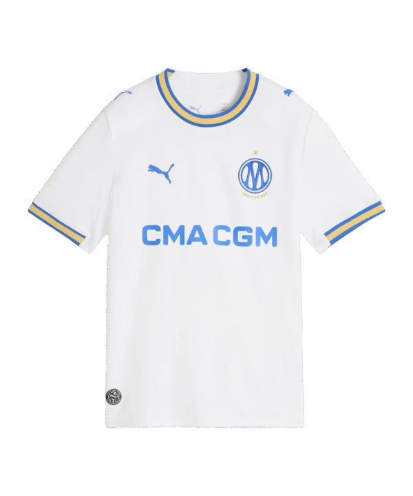 PUMA Olympique Marseille Trikot Home 2026/2027 Kids Weiß F01