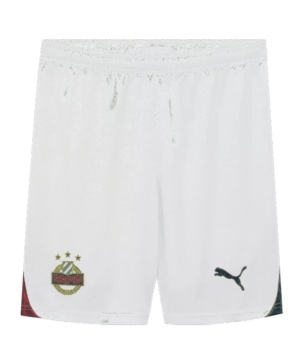 PUMA Rapid Wien Short Kids Weiss F02