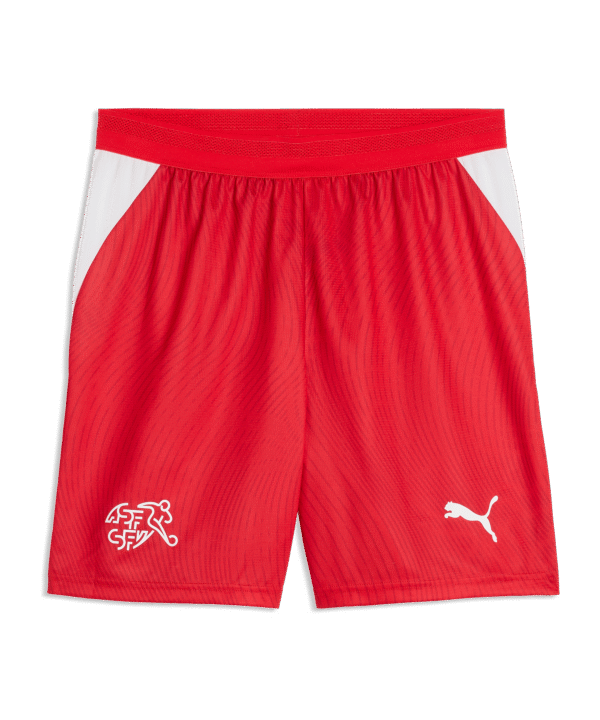 PUMA SFV Schweiz Replica Short Home WM 2026 Rot F01