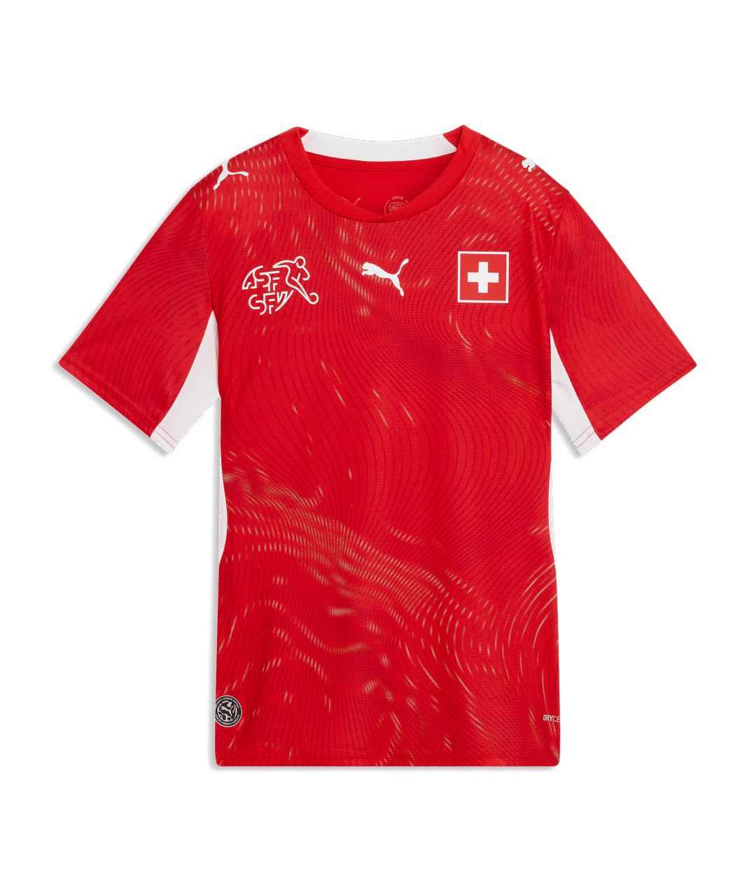 PUMA SFV Schweiz Replica Trikot Home WM 2026 Kids Rot F01