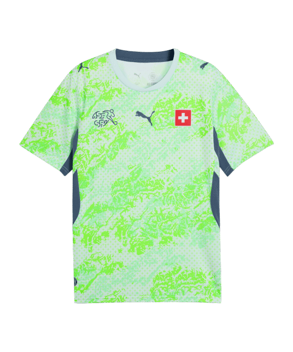 PUMA SFV Schweiz Trikot Away WM 2026 Grün F02
