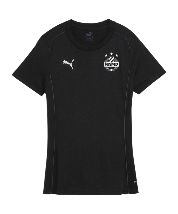 PUMA SK Rapid Wien Casual T-Shirt Damen Schwarz F03