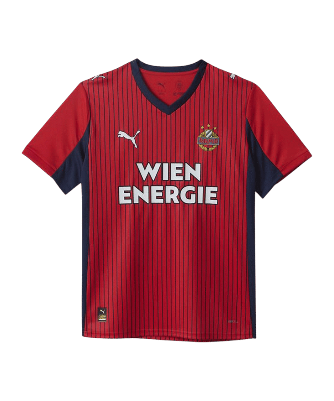 PUMA SK Rapid Wien Trikot Auswärts 2025/2026 Rot F01