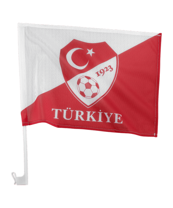 TFF Türkei Autofahne Rot