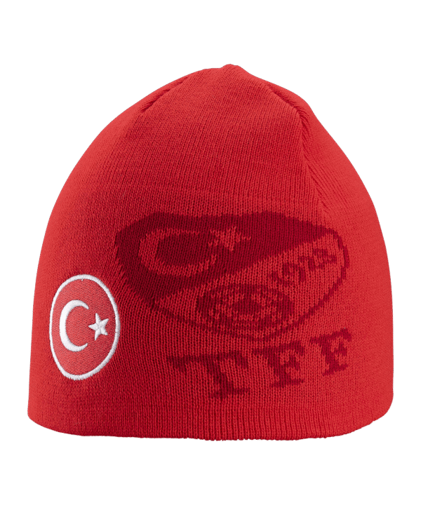 TFF Türkei Beanie Classic Rot