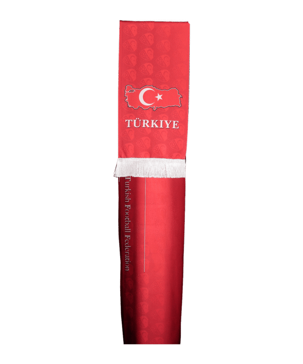 TFF Türkei Schal Poly Rot