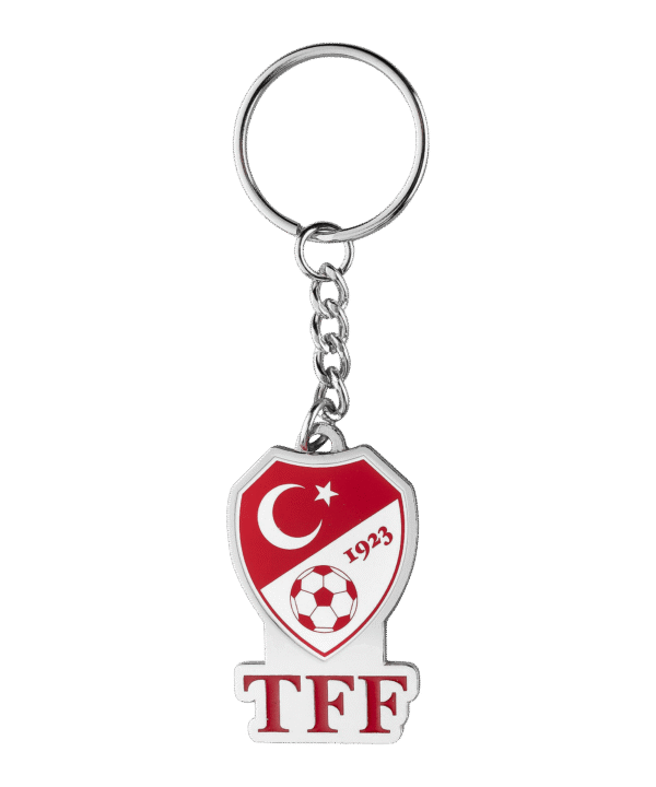 TFF Türkei Schlüsselanhänger Rot