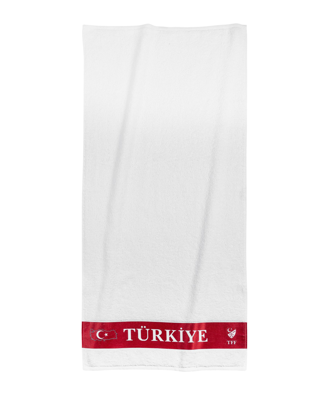 TFF Türkei Handtuch 50x100cm Weiss