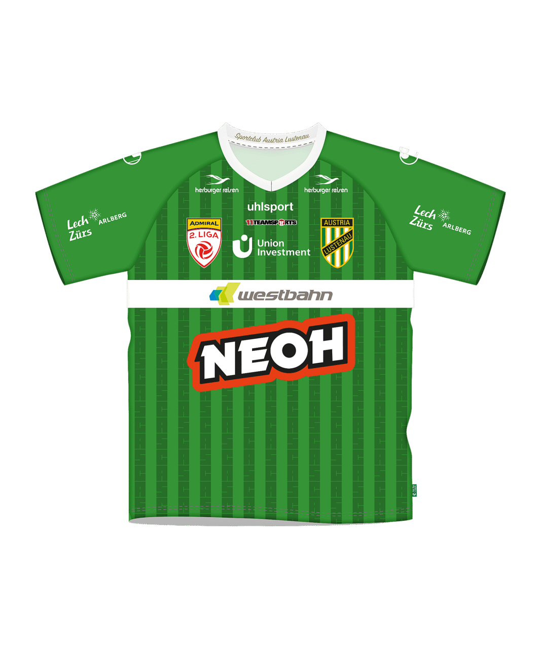 uhlsport SC Austria Lustenau Trikot Home 2024/2025 Grün