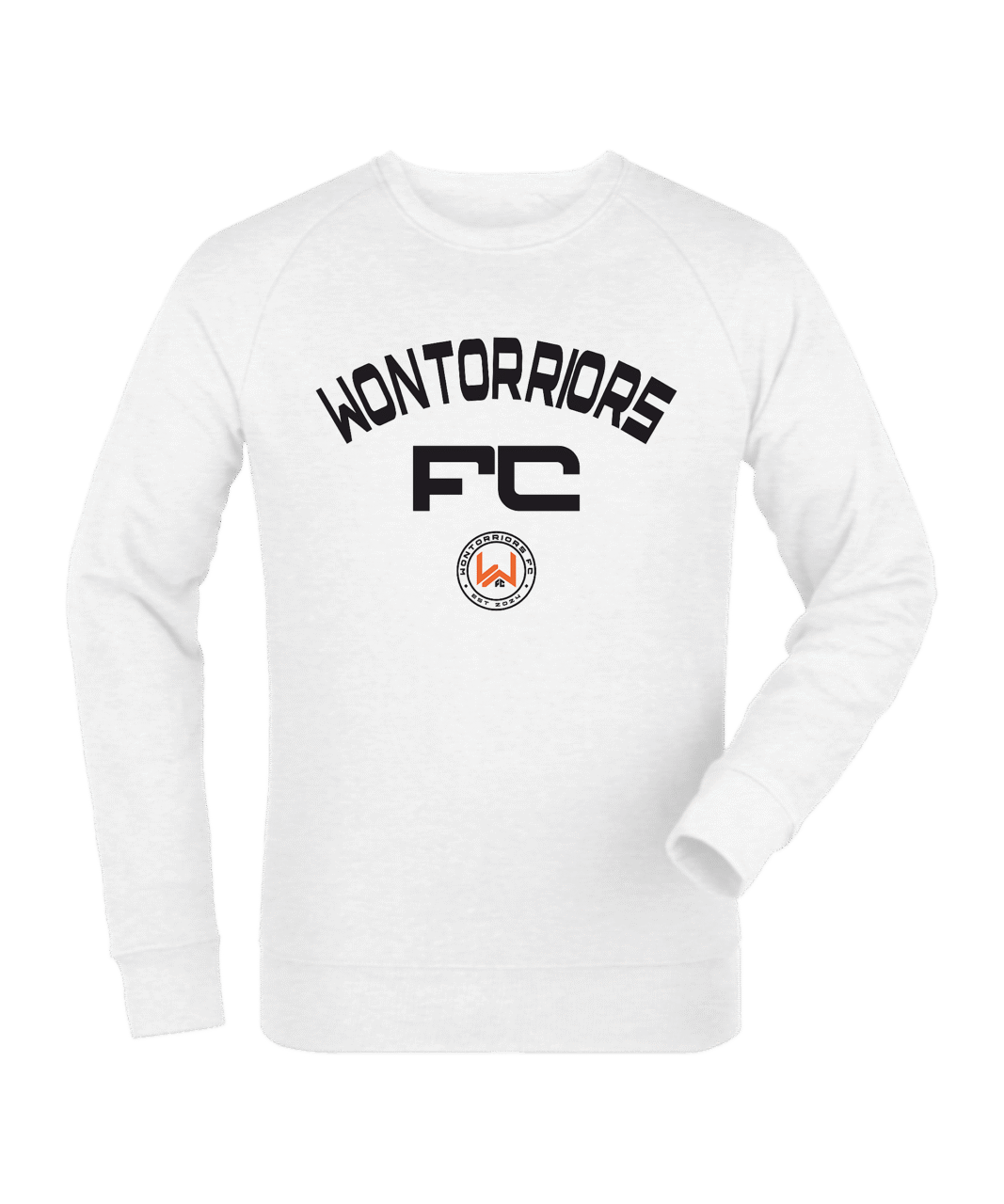 Wontorriors FC Fan Sweatshirt Weiss FC001