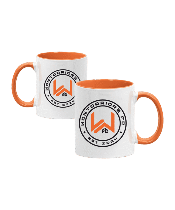 Wontorriors FC Fan Tasse Logo Accessoire Orange