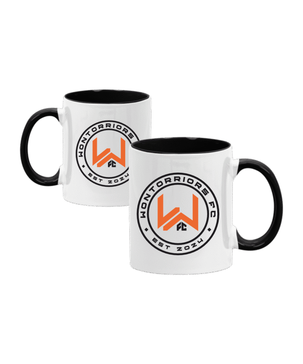 Wontorriors FC Fan Tasse Logo Accessoire Schwarz